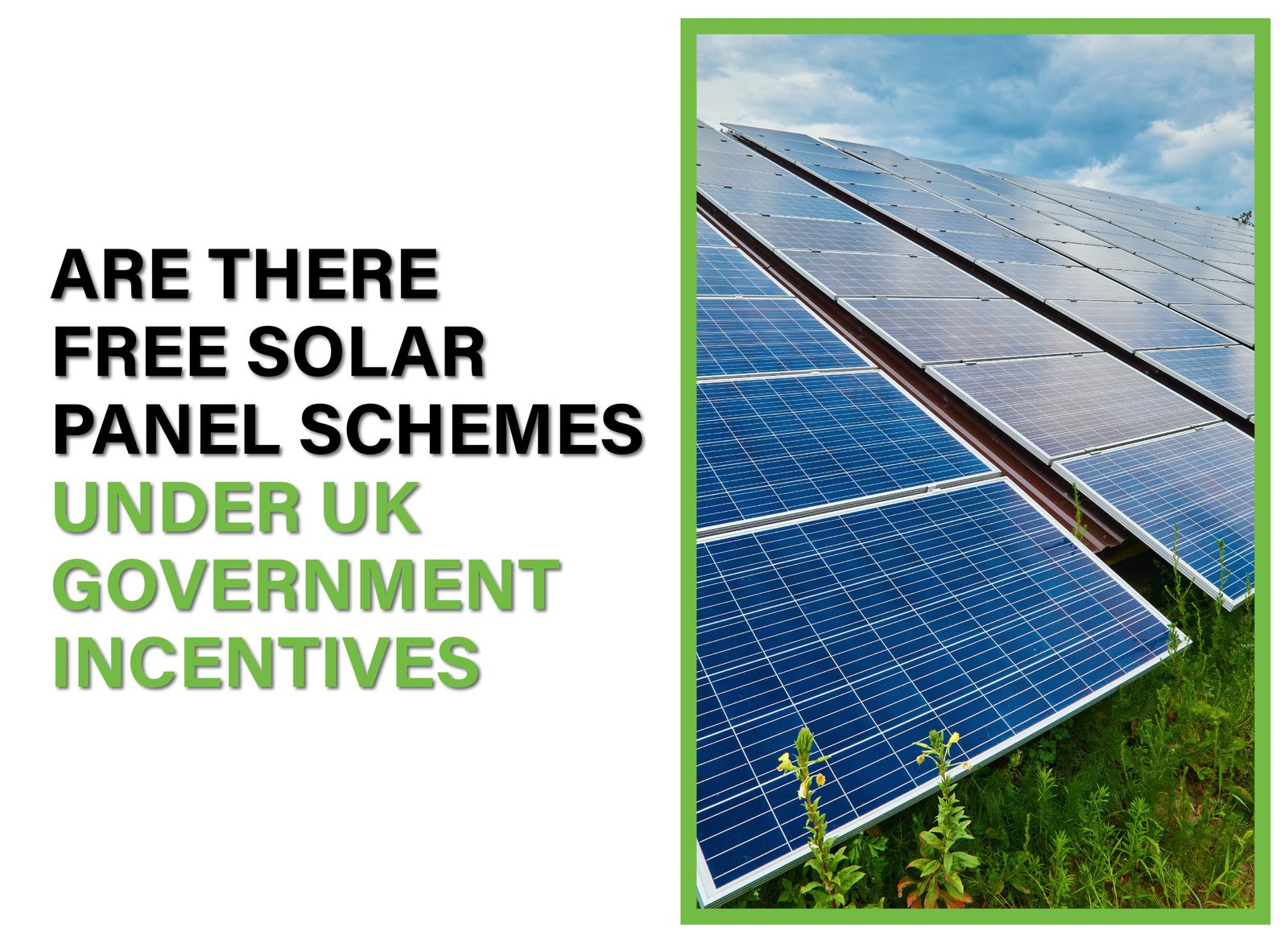 Discover UK government incentives for free solar panels. Learn about schemes, eligibility, and how to apply.