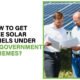 Learn how you can get free solar panels under UK government schemes, including eligibility, application steps, and available programs.